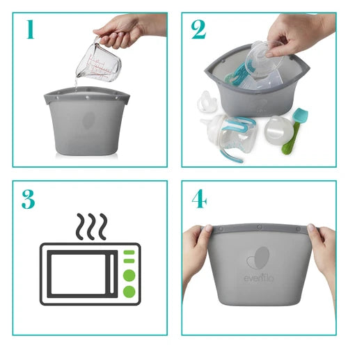 Evenflo Silicone Steam Sanitizing Bag