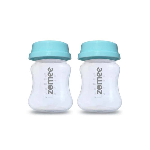 Zomee Milk Storage Bottles (2-Count)