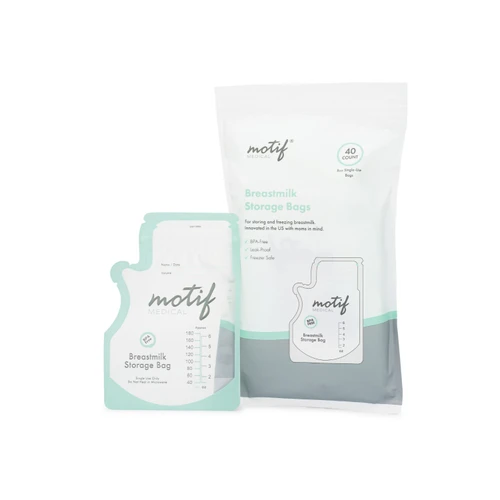 Motif Easy-Pour Milk Storage Bags
