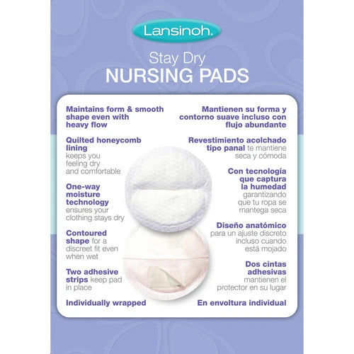 Lansinoh Stay Dry Disposable Nursing Pads