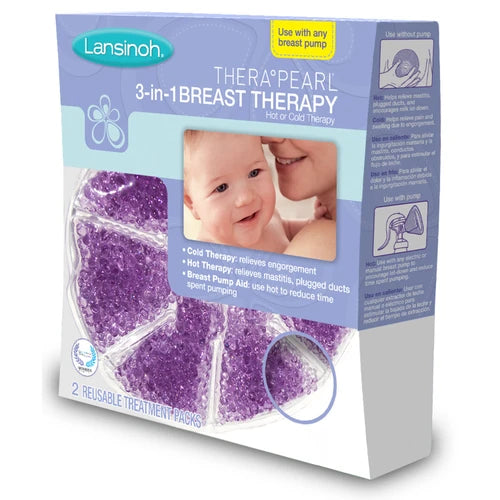 Lansinoh TheraPearl 3-in-1 Breast Therapy Packs
